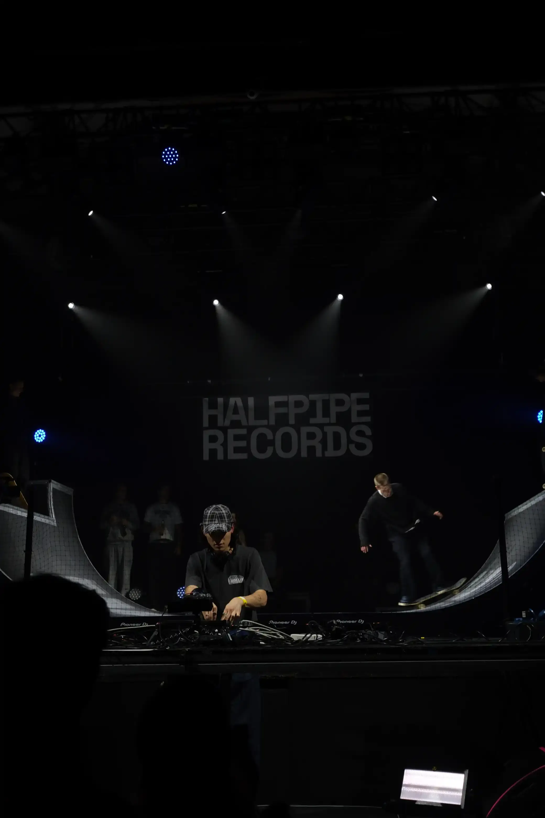 HALFPIPE RECORDS BRINGS SKATE RAMP TO ÉLYSÉE MONTMARTRE an image detailing a music and skateboarding event hosted by Halfpipe Records at Élysée Montmartre in Paris on March 14, 2026. (image 5 of 6)