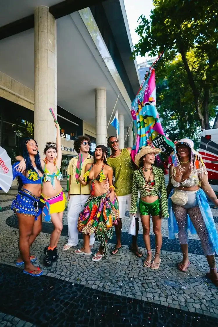 HAVAIANAS HOSTS GLOBAL CREATORS AT RIO CARNIVAL image report on a five day cultural event organized by Havaianas for international content creators during the Rio de Janeiro Carnival. (image 11 of 12)