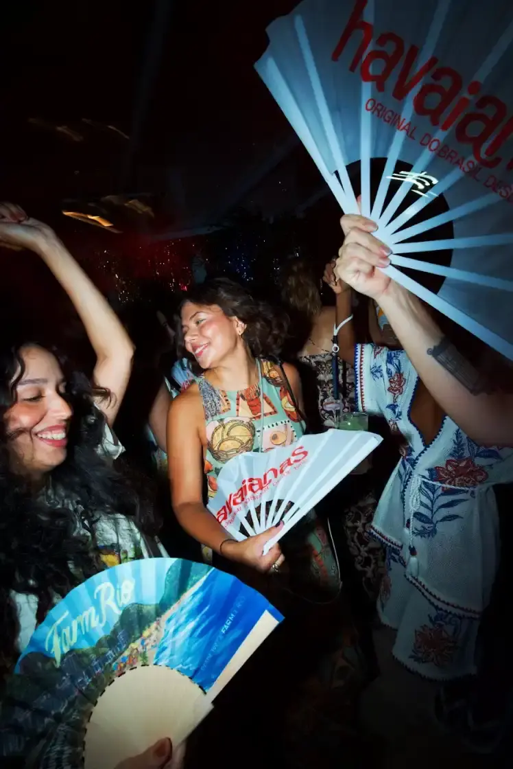 HAVAIANAS HOSTS GLOBAL CREATORS AT RIO CARNIVAL image report on a five day cultural event organized by Havaianas for international content creators during the Rio de Janeiro Carnival. (image 8 of 12)