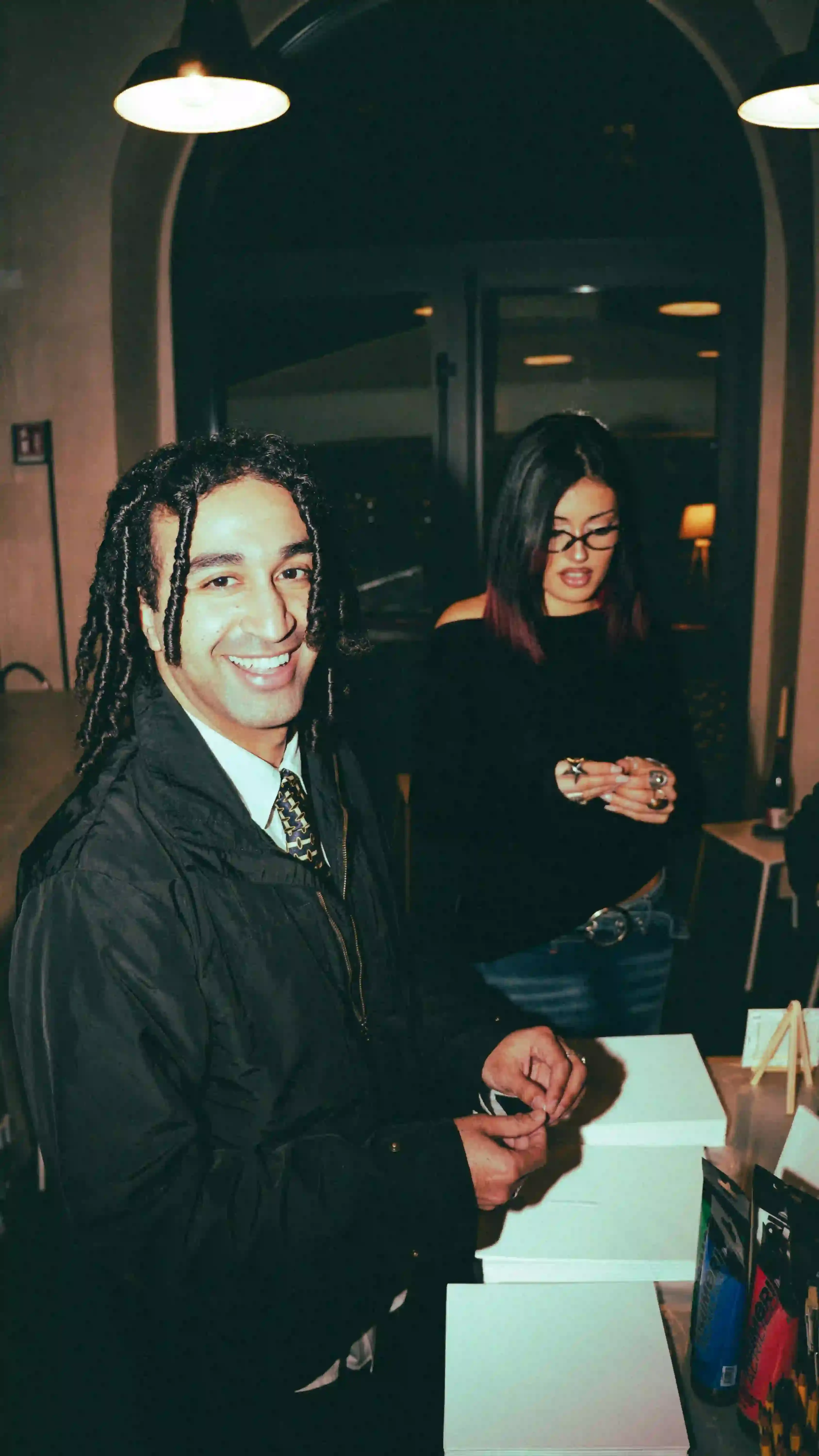 INSIDE CASAWI CANVAS, A NIGHT WITH OUR MILAN COMMUNITY Casawi Canvas hosted an informal painting workshop in Milan that brought the local community together for creative connection without pressure or expectations photo by Alioune Gueyee at Tripstillery Navigli Milano (image 8 of 9)