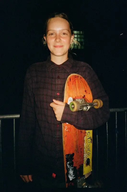 Skatebording girl New York Sofia