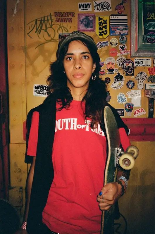 Skatebording girl New York Kalra