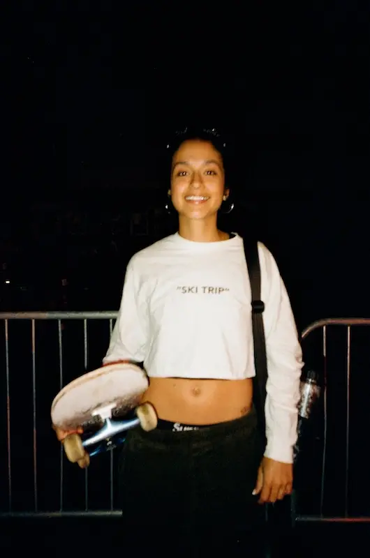 Skatebording girl New York Dani