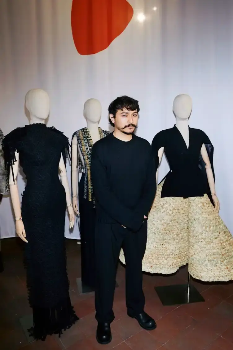 INSTITUTION, founded by Galib Gassanoff, wins Zalando Visionary Award 2026 and will present SS27 collection at Copenhagen Fashion Week in August with 50,000 euro prize and 35,000 euro show support. (image 2 of 2)
