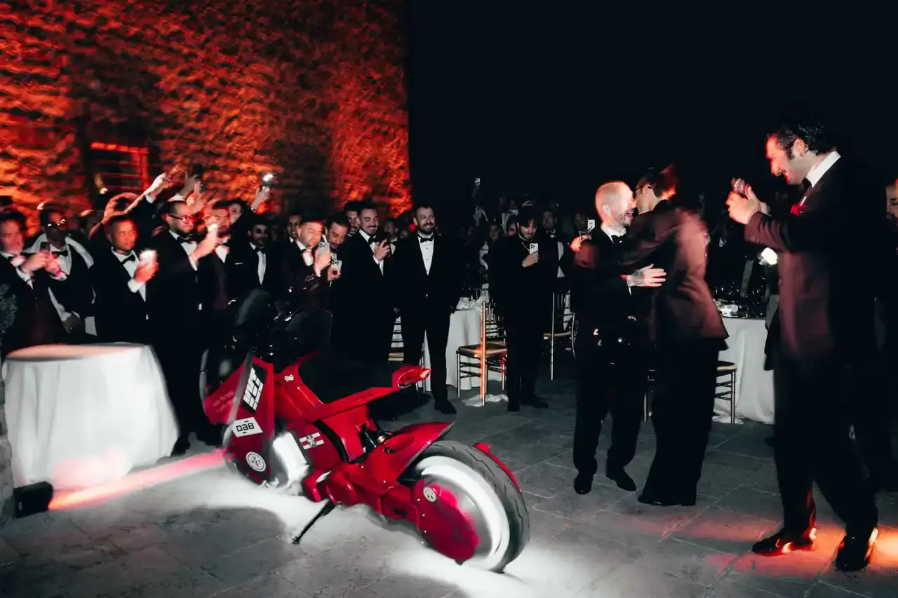 J BALVIN UNVEILS CUSTOM ELECTRIC BIKE image about Colombian reggaeton artist J Balvin's custom electric motorcycle collaboration. Contains technical specifications, design details, and information about the development process between his creative studio VVT and manufacturer DAB Motors. (image 2 of 8)