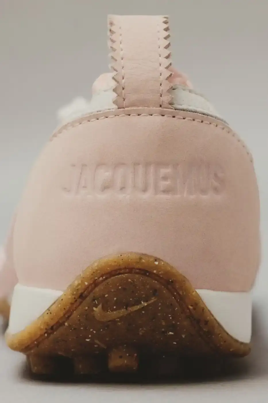 JACQUEMUS AND NIKE DROP NEW MOON SHOES FOR 2026 A text article detailing the Spring 2026 release of three new Jacquemus and Nike Moon Shoe colorways including pricing and design specifications. (image 3 of 8)