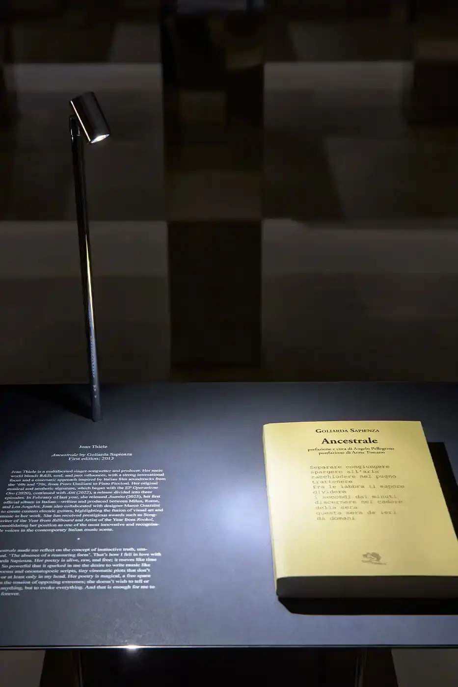 JIL SANDER AND APARTAMENTO OPEN MILAN REFERENCE LIBRARY image detailing the Reference Library by Jil Sander exhibition in Milan. The article lists location details, dates, and the physical setup of the book installation. (image 5 of 7)