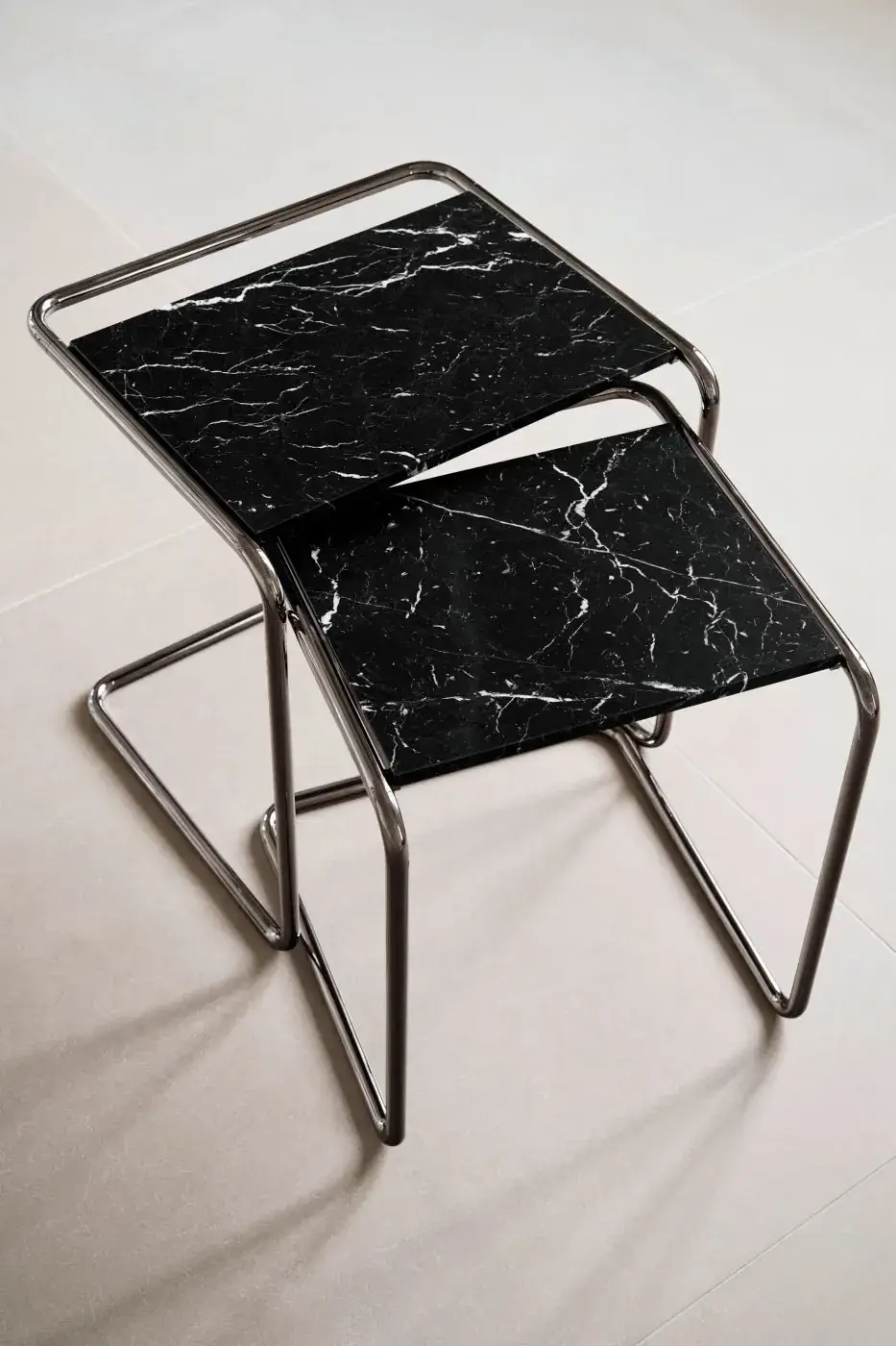 JIL SANDER AND THONET FURNITURE COLLECTION image of the Jil Sander and Thonet JS. THONET furniture collection expansion, detailing the S 411 chair and S 1070 table. (image 15 of 16)