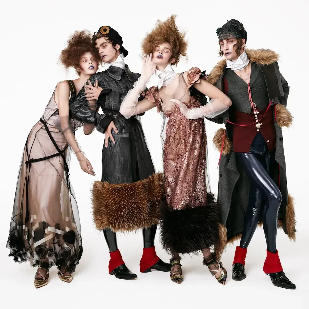 JOHN GALLIANO ZARA COLLECTION DROPS TODAY image details the release of the John Galliano clothing line for Zara. (image 3 of 11)