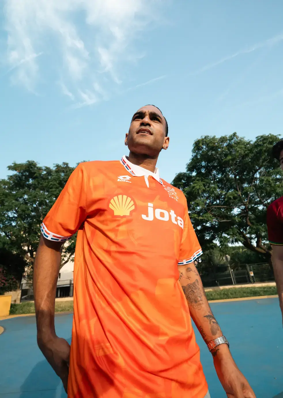 JOTA RELEASES VINTAGE JERSEY WORLD CUP REWORKS image details the release of the JOTA upcycled vintage football jersey collection on June 7 2026. (image 4 of 12)
