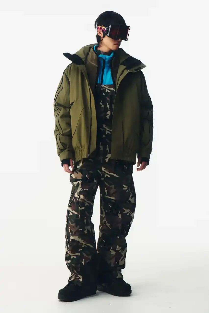 KAPPA LAUNCHES THREE-TIER SKI COLLECTION Italian sportswear brand Kappa introduces Fall/Winter 2025 ski collection organized into three performance tiers with signature 222Banda stripe detailing. (image 14 of 16)