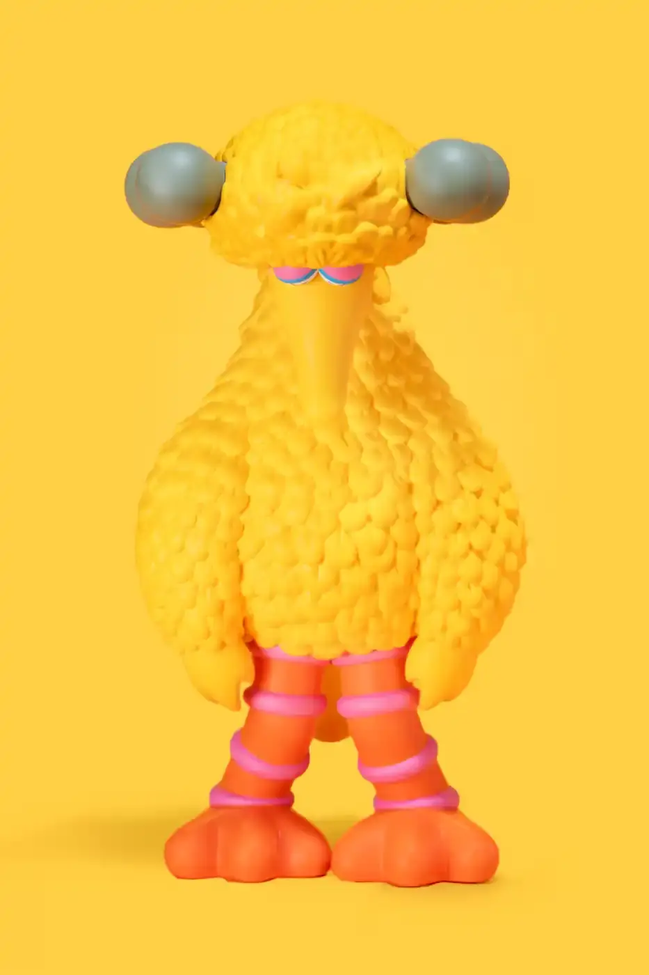 KAWS AND ALLRIGHTSRESERVED LAUNCH SESAME STREET FIGURES image about new KAWS and AllRightsReserved collaboration featuring Sesame Street character vinyl figures with distinctive X-eyes aesthetic, available for pre-order October 16. (image 10 of 14)