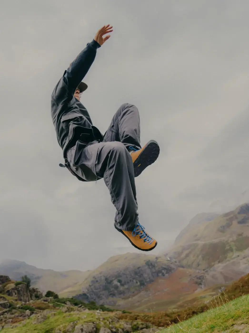 KEEN EXPANDS JASPER LINE WITH ZIONIC MODEL image about KEEN's new Jasper Zionic sneaker, combining climbing shoe design with hiking performance for versatile outdoor use. (image 4 of 6)