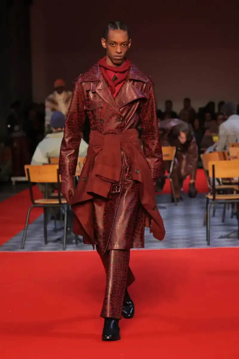 KIDSUPER SHIFTS TONE FOR FALL/WINTER 2026 KidSuper Fall/Winter 2026 collection article discussing the brand's new direction with stylist Imruh Asha, featuring a short film with Vincent Cassel and collaborations with Jameson and Havaianas at paris fashion week (image 7 of 28)
