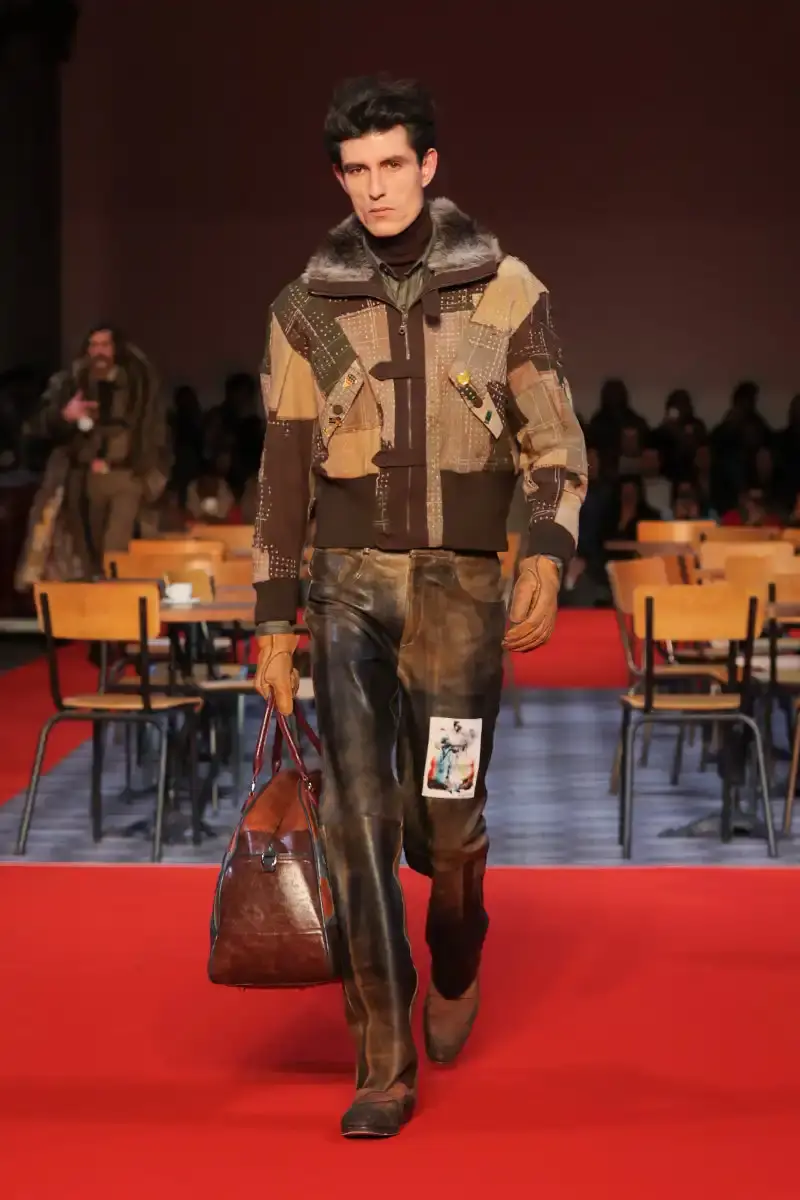 KIDSUPER SHIFTS TONE FOR FALL/WINTER 2026 KidSuper Fall/Winter 2026 collection article discussing the brand's new direction with stylist Imruh Asha, featuring a short film with Vincent Cassel and collaborations with Jameson and Havaianas at paris fashion week (image 3 of 28)
