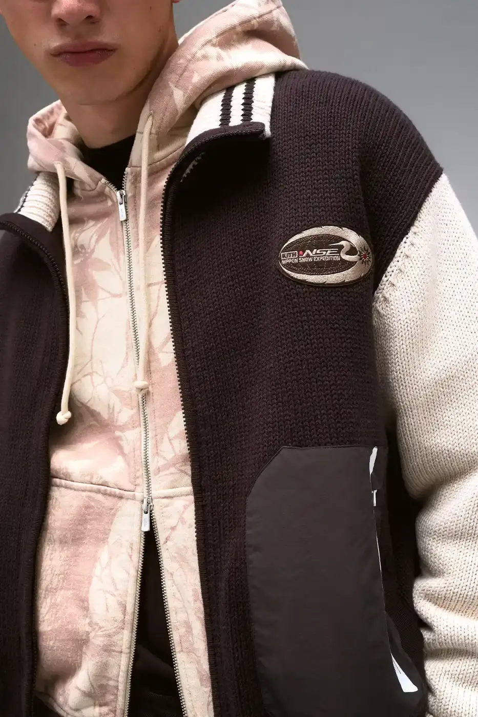 KITH AND COLUMBIA LAUNCH ALPINE COLLECTION Kith for Columbia NSE collection featuring technical ski jackets, snowboards, and alpine equipment inspired by Japanese mountain landscapes. (image 13 of 18)