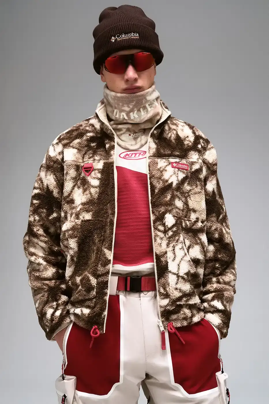 KITH AND COLUMBIA LAUNCH ALPINE COLLECTION Kith for Columbia NSE collection featuring technical ski jackets, snowboards, and alpine equipment inspired by Japanese mountain landscapes. (image 15 of 18)