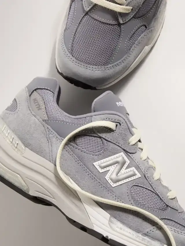 KITH AND NEW BALANCE RELEASE SUMMER 2026 99X COLLECTION A image description detailing the release of four Kith and New Balance sneakers. (image 5 of 6)