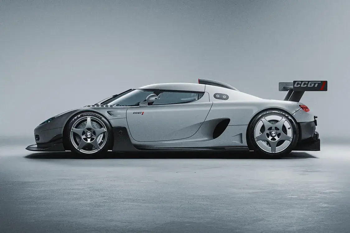 KOENIGSEGG CCGT1 DEBUTS WITH 1,600 HP V8 ENGINE image of Technical details and performance specifications for the Koenigsegg CCGT1 track hypercar.