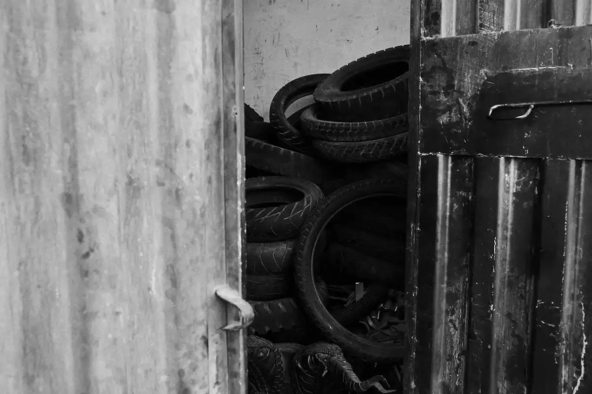 LAHCEN IWI: FORM, MEMORY, CONTINUITY image features an in-depth interview with Lahcen Iwi, a contemporary Moroccan sculptor from Marrakesh who creates large-scale animal sculptures using reclaimed rubber from his father's former tire workshop. The piece explores Iwi's artistic philosophy centered on circular continuity, cultural memory, and environmental sustainability. Through a Q&A format, Iwi discusses his creative process, the significance of Moroccan cultural traditions like tea ceremonies, his nighttime working rituals, and the symbolic meaning behind his animal sculptures, particularly lions and elephants. The article examines themes of post-industrial art, cultural reawakening, and the transformation of discarded materials into meaningful contemporary art that represents Moroccan identity. (image 8 of 10)