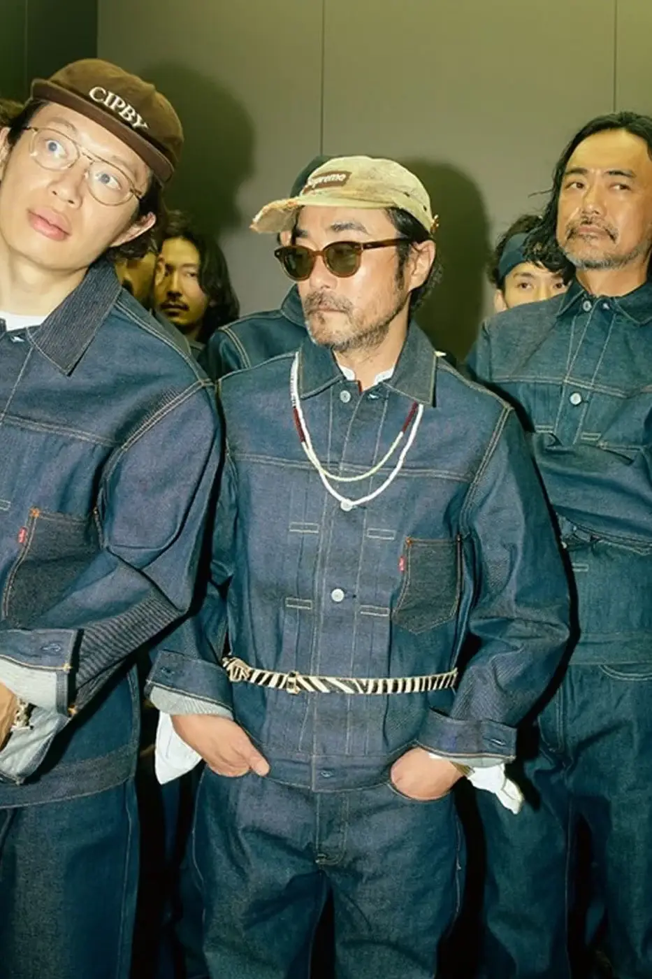 LEVI'S X JOURNAL STANDARD RELUME DENIM LINE image of the Levi's and JOURNAL STANDARD relume Japanese rigid denim collaboration, including jacket specifications, jean details, and release dates.