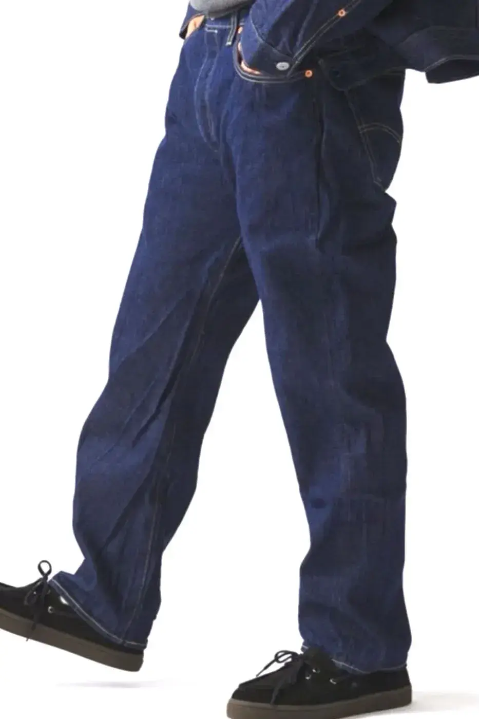 LEVI'S X JOURNAL STANDARD RELUME DENIM LINE image of the Levi's and JOURNAL STANDARD relume Japanese rigid denim collaboration, including jacket specifications, jean details, and release dates. (image 7 of 8)
