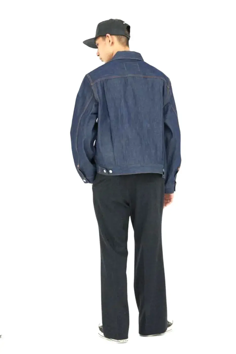 LEVI'S X JOURNAL STANDARD RELUME DENIM LINE image of the Levi's and JOURNAL STANDARD relume Japanese rigid denim collaboration, including jacket specifications, jean details, and release dates. (image 5 of 8)
