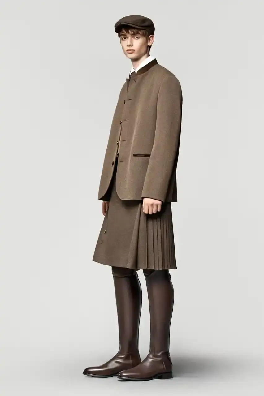 LORO PIANA TAKES EQUESTRIAN CUES FOR FALL/WINTER 2025-26 LORO PIANA TAKES EQUESTRIAN CUES FOR FALL/WINTER 2025-26 (image 39 of 49)