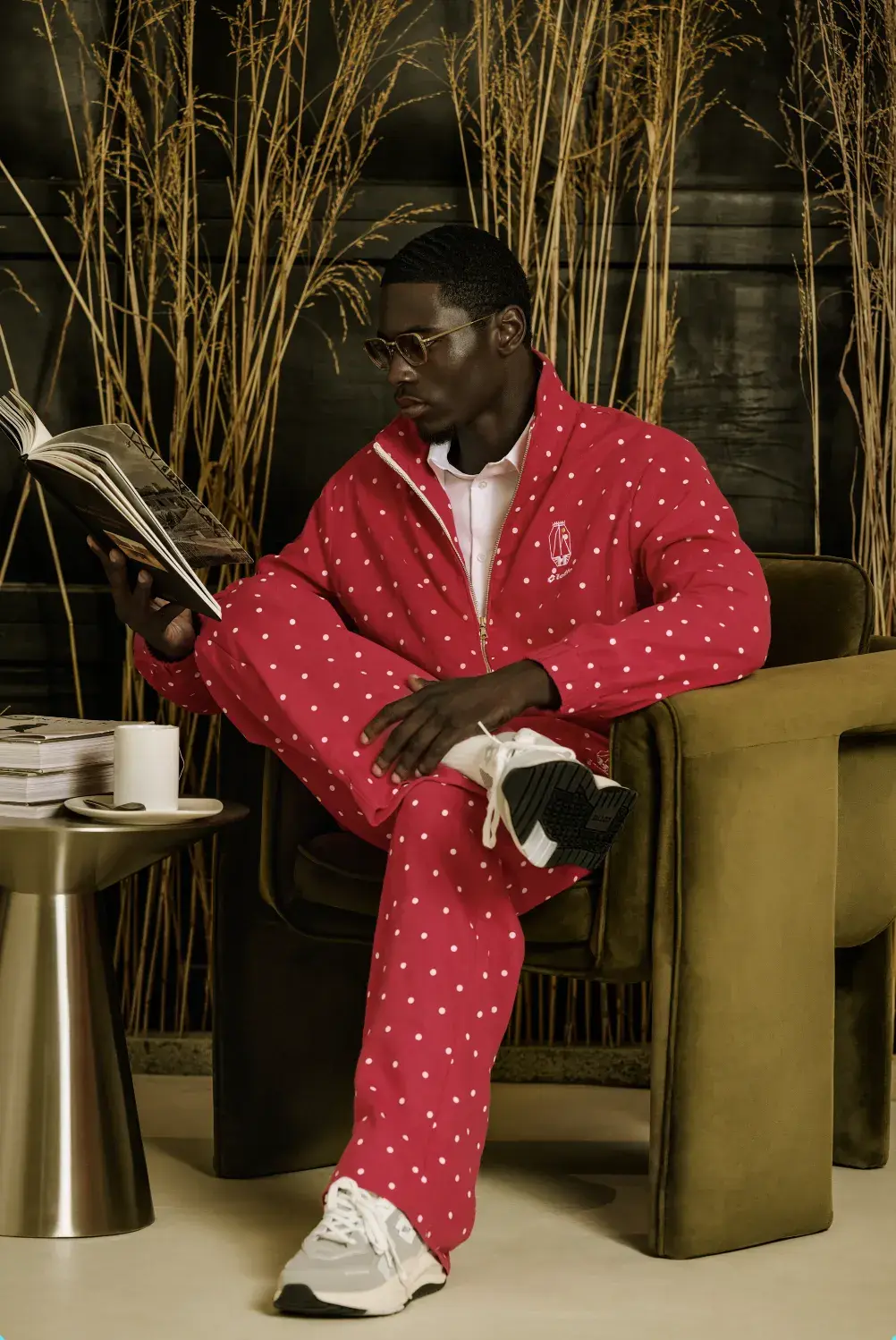 LOTTO PARTNERS WITH MELROSE HIGH FOR LUXURY CAPSULE image describing the fashion collaboration between Italian brand Lotto and Los Angeles designer Melrose High. (image 7 of 8)
