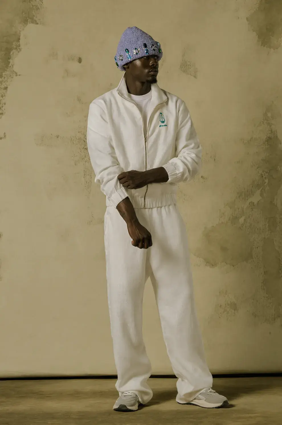 LOTTO PARTNERS WITH MELROSE HIGH FOR LUXURY CAPSULE image describing the fashion collaboration between Italian brand Lotto and Los Angeles designer Melrose High. (image 5 of 8)
