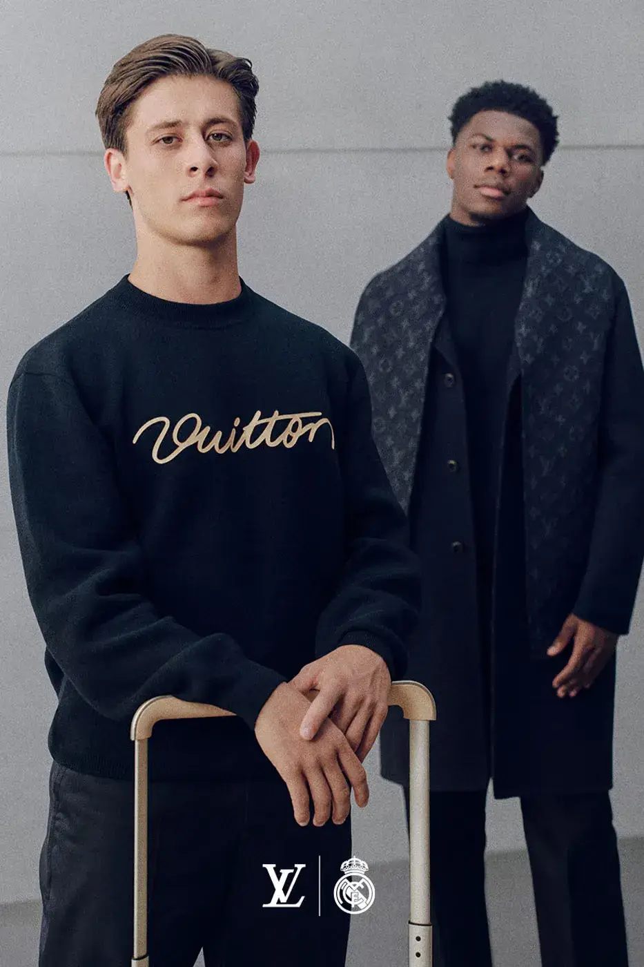 LOUIS VUITTON DESIGNS REAL MADRID SUITS image detailing the formal wear collection designed by Louis Vuitton for Real Madrid sports teams. (image 2 of 17)