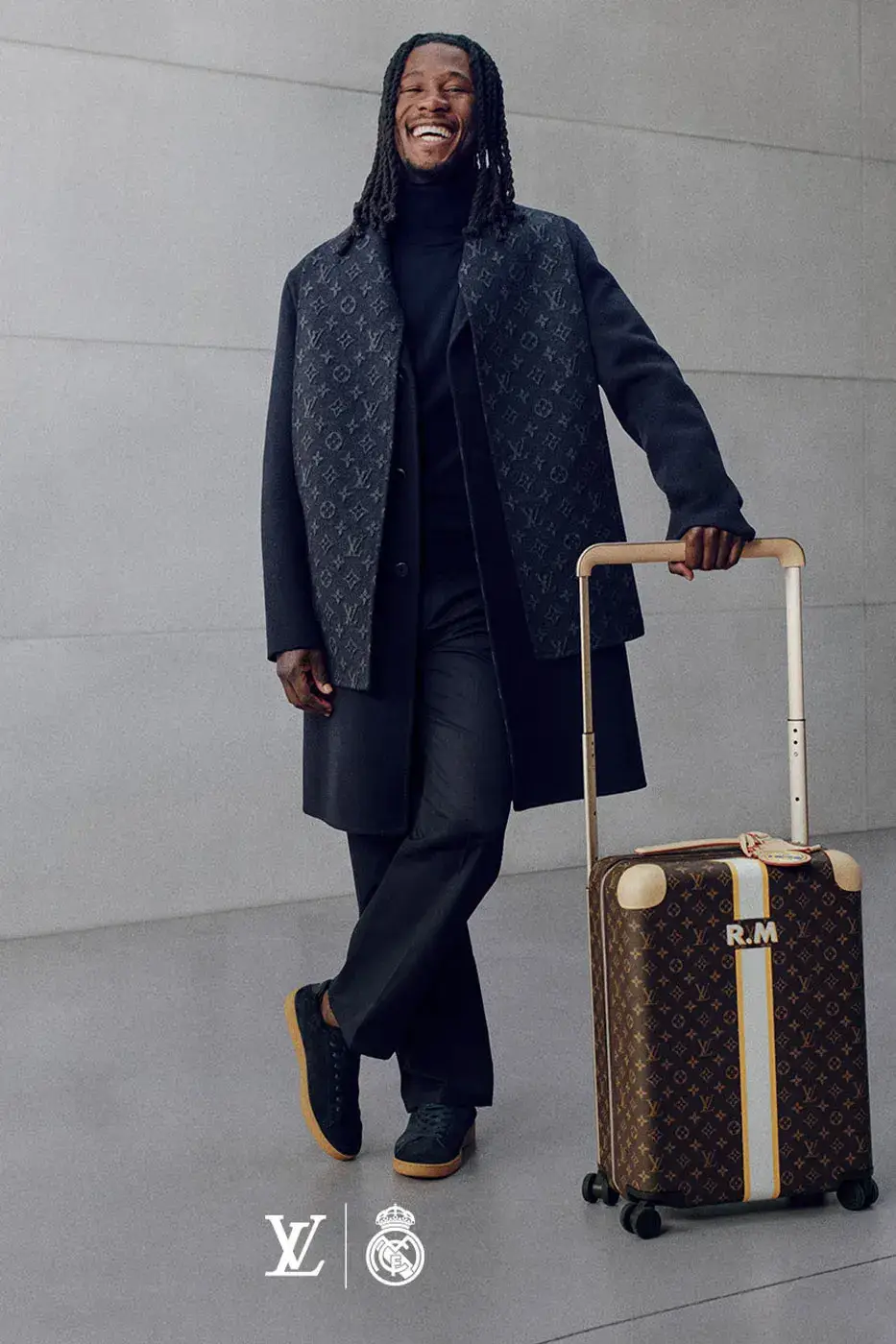 LOUIS VUITTON DESIGNS REAL MADRID SUITS image detailing the formal wear collection designed by Louis Vuitton for Real Madrid sports teams. (image 3 of 17)
