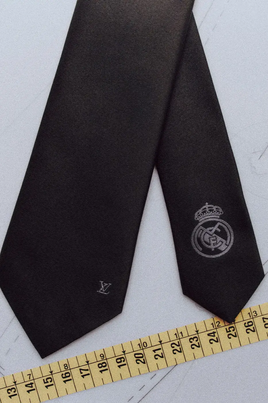 LOUIS VUITTON DESIGNS REAL MADRID SUITS image detailing the formal wear collection designed by Louis Vuitton for Real Madrid sports teams. (image 9 of 17)