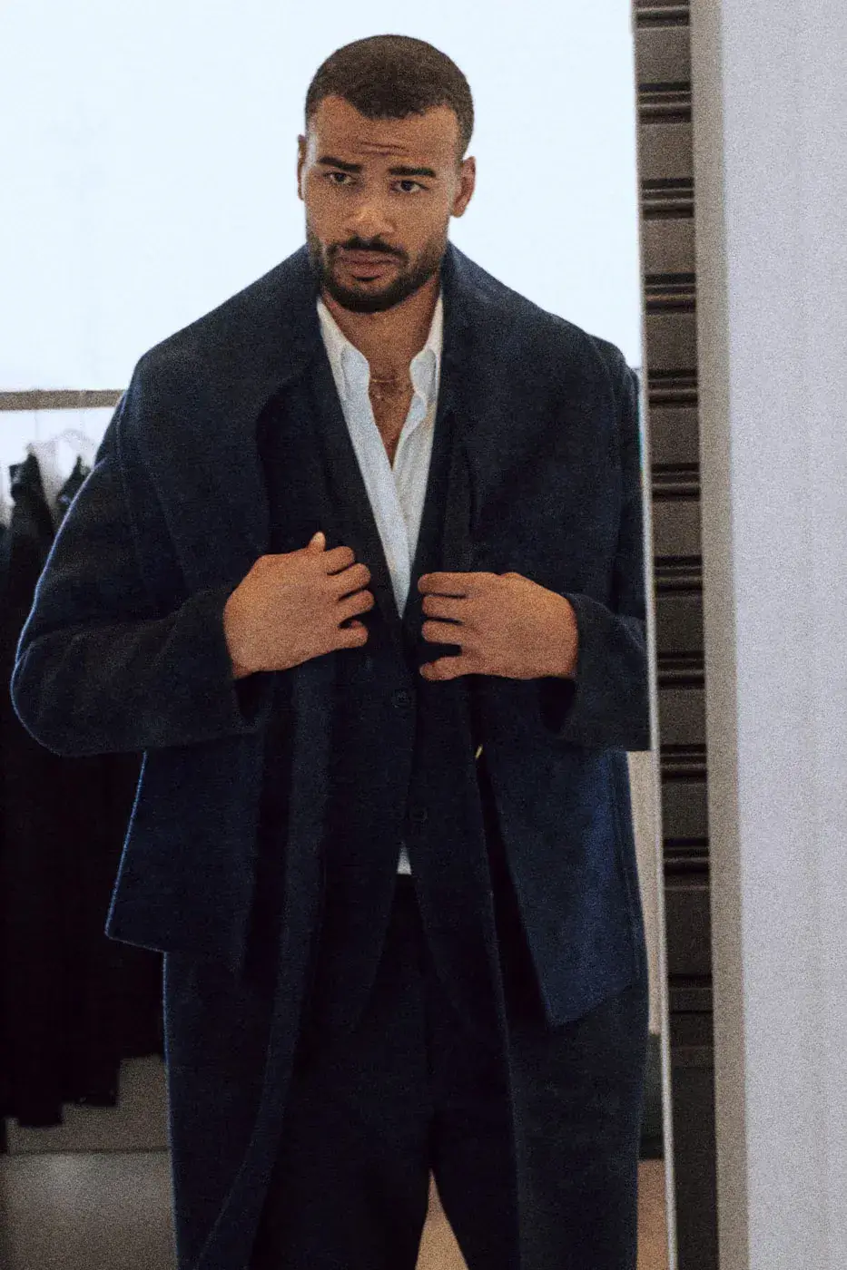 LOUIS VUITTON DESIGNS REAL MADRID SUITS image detailing the formal wear collection designed by Louis Vuitton for Real Madrid sports teams. (image 10 of 17)