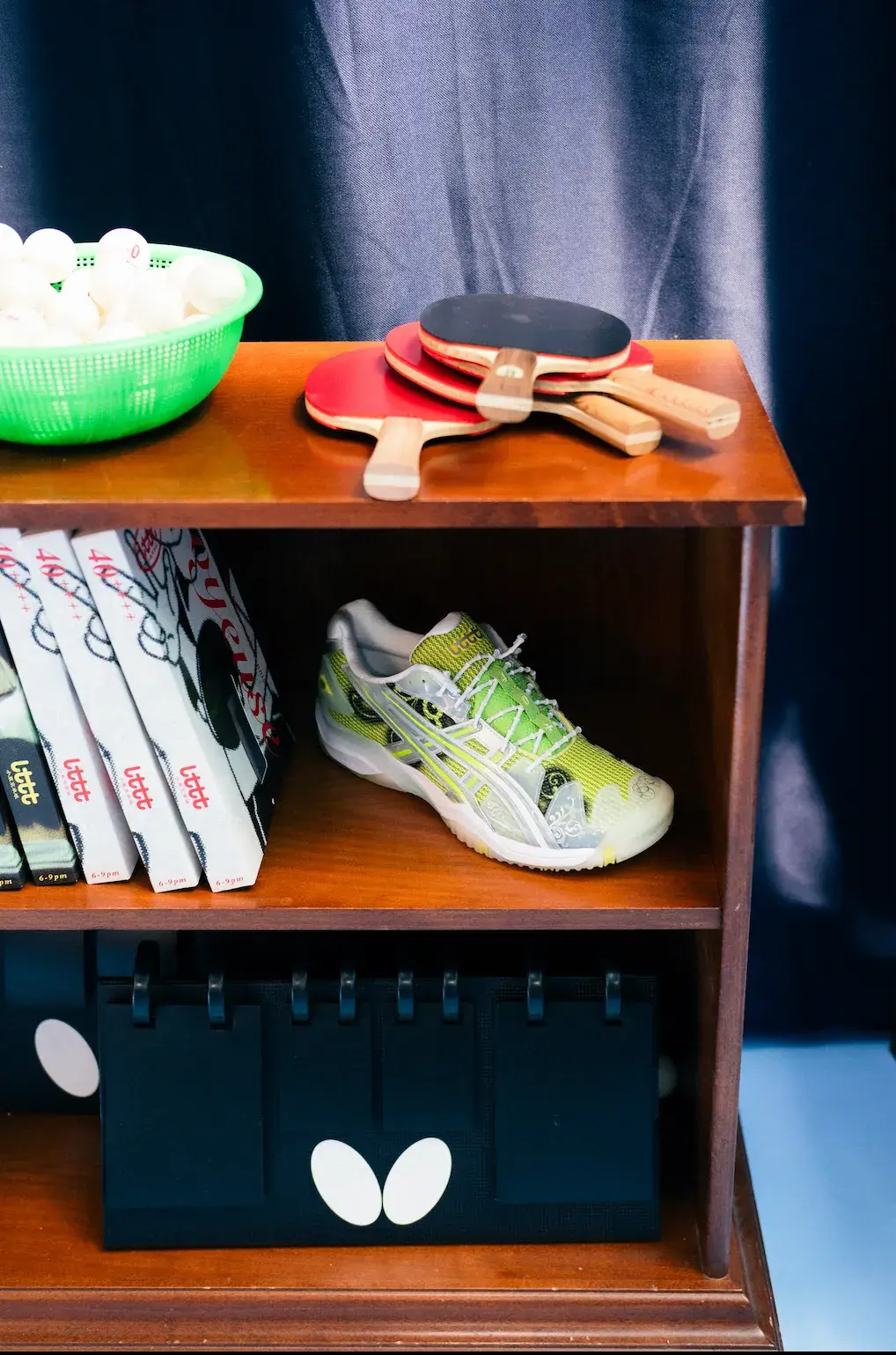 ASICS X LTTT: JIRO MAETSU AND ANISSA JAFFERY ON TABLE TENNIS image interview with Jiro Maetsu and Anissa Jaffery about the ASICS and Little Tokyo Table Tennis sneaker design collaboration. (image 19 of 28)