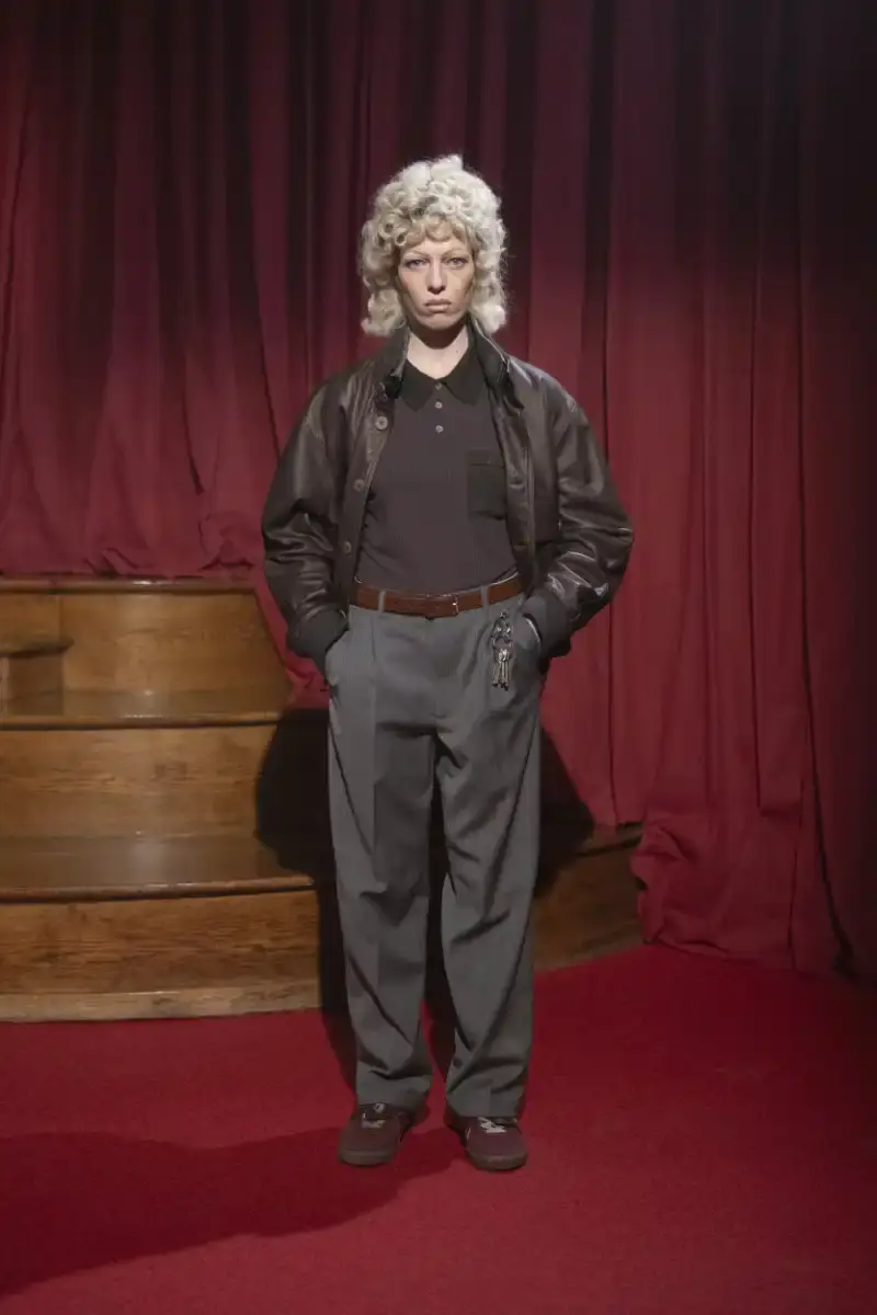 MAGLIANO SHOWS PROVINCIAL STYLE FOR FALL/WINTER 2026 Magliano Fall/Winter 2026 collection features provincial-inspired designs with textured fabrics and layered silhouettes paris fashion week (image 9 of 22)
