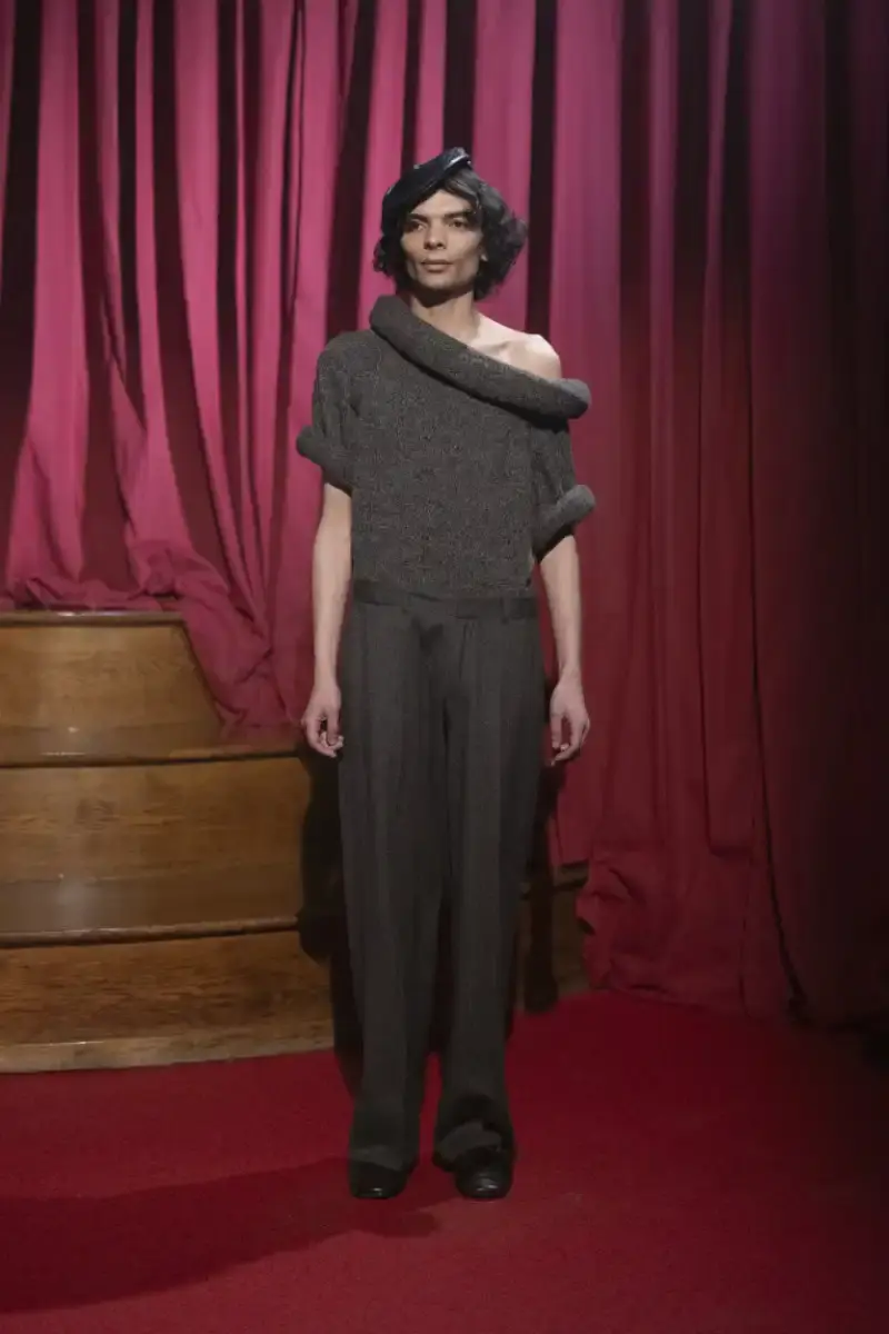 MAGLIANO SHOWS PROVINCIAL STYLE FOR FALL/WINTER 2026 Magliano Fall/Winter 2026 collection features provincial-inspired designs with textured fabrics and layered silhouettes paris fashion week (image 21 of 22)