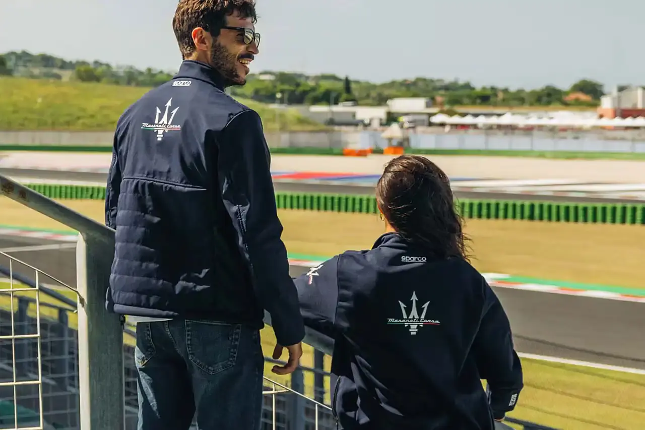 MASERATI PARTNERS WITH SPARCO FOR RACING COLLECTION image about new Maserati and Sparco collaboration launching racing-themed clothing and accessories collection for motorsport fans. (image 5 of 11)