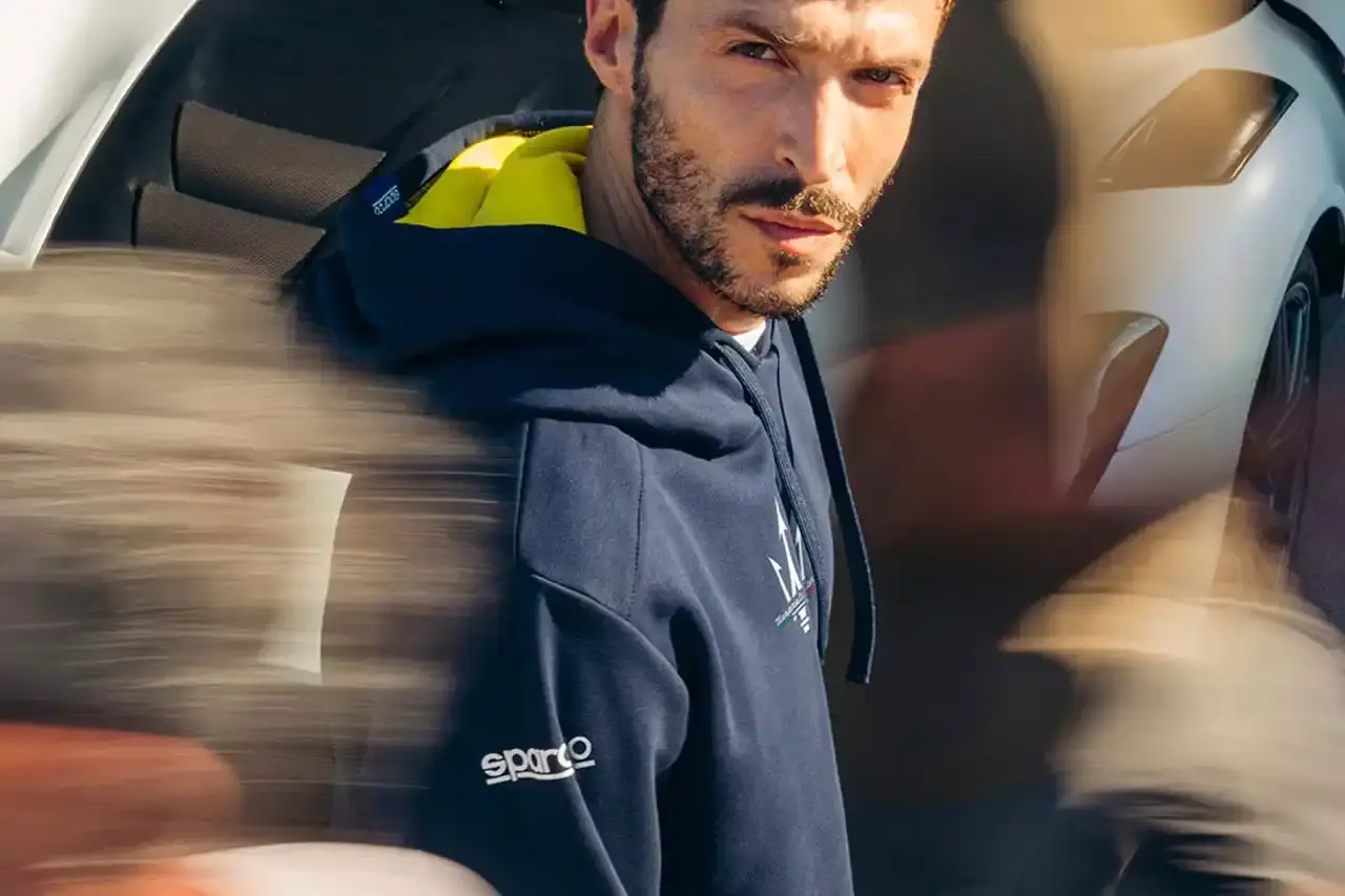 MASERATI PARTNERS WITH SPARCO FOR RACING COLLECTION image about new Maserati and Sparco collaboration launching racing-themed clothing and accessories collection for motorsport fans. (image 9 of 11)