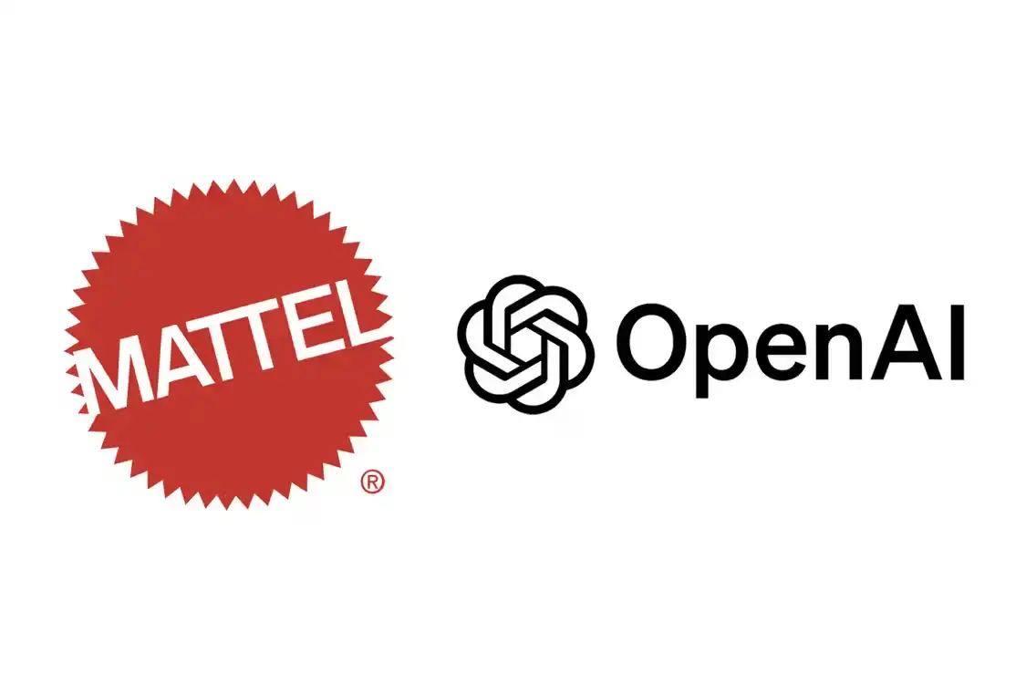 image about AI-powered Barbie and Hot Wheels toys by Mattel, featuring adaptive play and privacy protections through OpenAI technology.