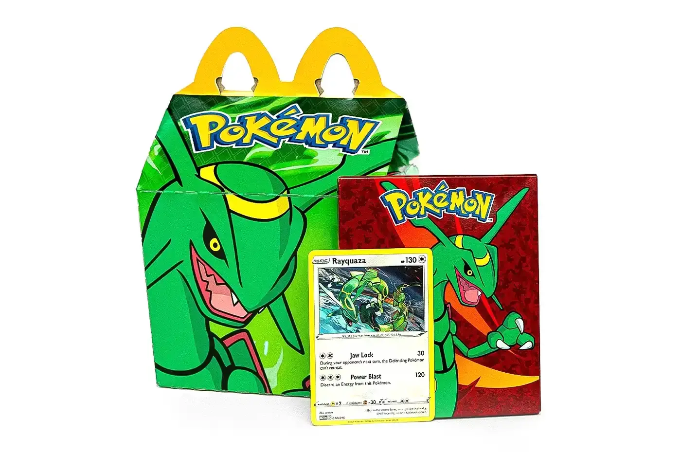 McDonald's/Nintendo McDonald's new Pokémon Trading Card Game Happy Meal promotion, detailing included cards, digital rewards, and box designs available at U.S. locations. (image 4 of 5)
