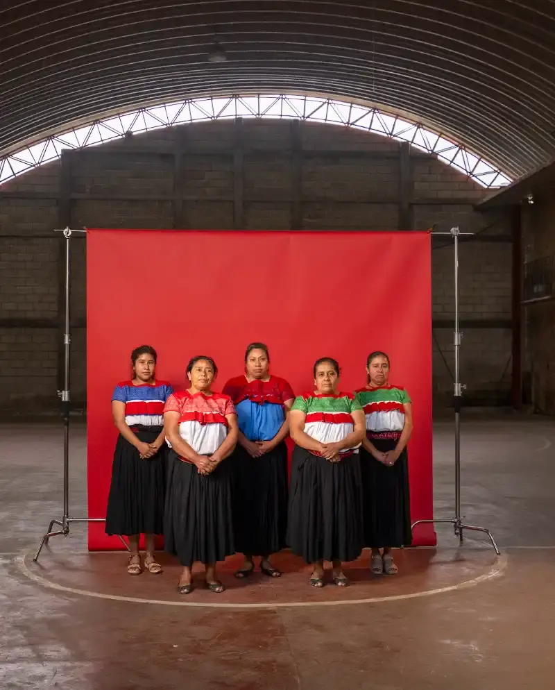 ADIDAS & SOMEONE SOMEWHERE RELEASE MEXICAN FOOTBALL JERSEY This image outlines the release of a limited edition adidas and Someone Somewhere Mexican football jersey. The jersey features hand embroidery by Indigenous artisans. (image 4 of 10)