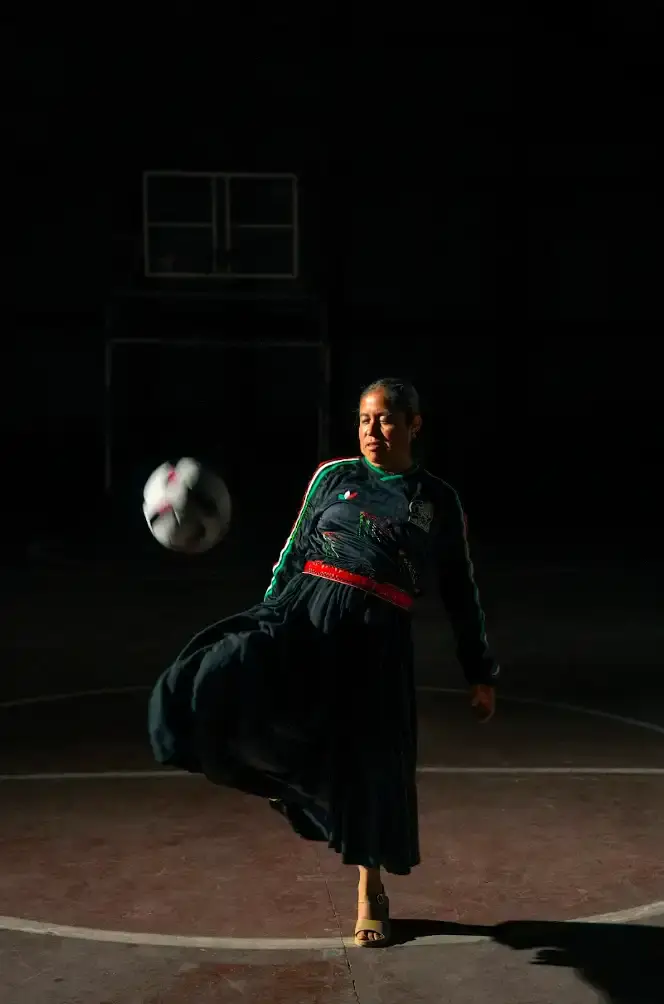 ADIDAS & SOMEONE SOMEWHERE RELEASE MEXICAN FOOTBALL JERSEY This image outlines the release of a limited edition adidas and Someone Somewhere Mexican football jersey. The jersey features hand embroidery by Indigenous artisans.