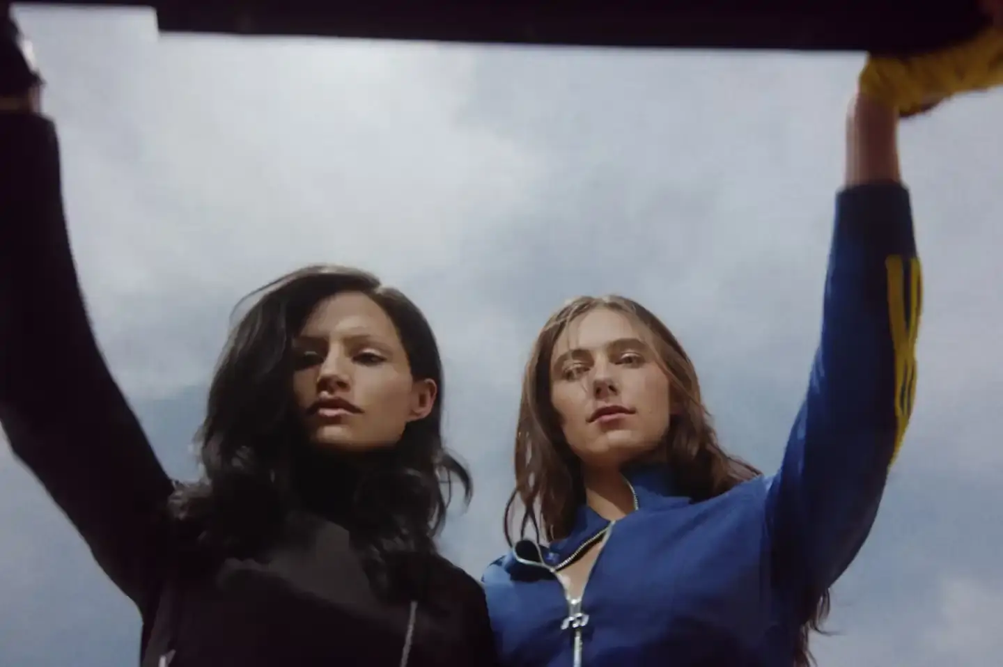 MIAOU TEAMS WITH ADIDAS ORIGINALS Fashion brand Miaou partners with adidas Originals to launch a collection combining contemporary style with vintage motorsport aesthetics, modeled by Gabbriette and Devon Lee Carlson. (image 3 of 19)