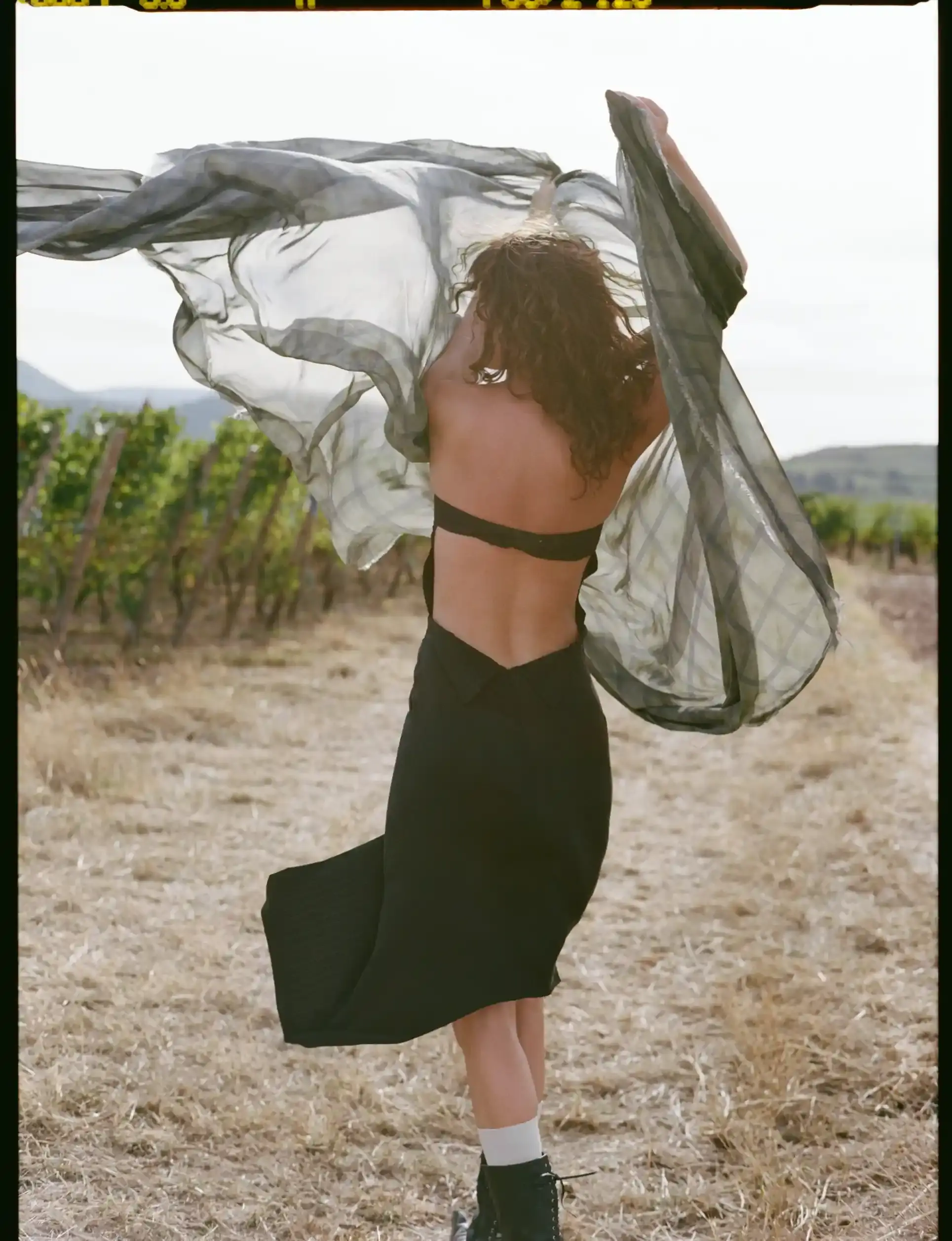 MIISTA SPENDS A DAY TREADING GRAPES IN ALSACE image about Miista visiting Pépin Winemakers in Alsace, where a group of creatives trod grapes to make wine for a later evening in Paris. (image 15 of 27)