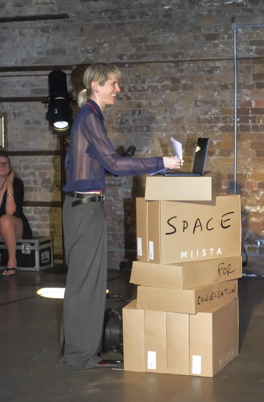 MIISTA AND LOST PROPERTY HOST HOXTON LECTURE SERIES article summarizes a lecture series titled The Silence That Speaks featuring four speakers at a Miista event in London. (image 9 of 13)