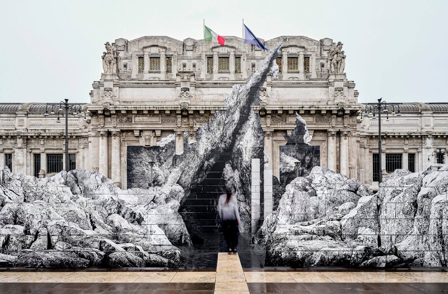 La Nascita, Milano Centrale, Milan, Italy, 2024