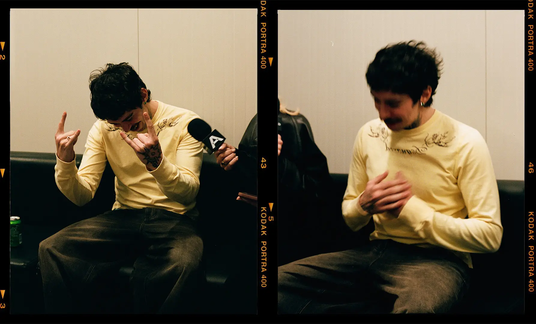 image shooting during the interview with DJ Mochakk following his Ex-Macello performance in Milan. You will read his direct answers regarding Brazilian music roots and live crowd connection. shooting by Maki Oddo