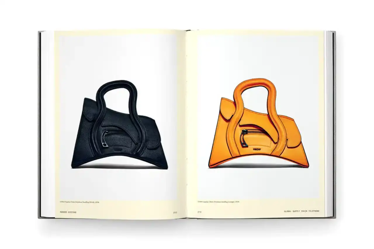 Phaidon Cover of 'Made by MSCHF' book published by Phaidon, showing a hardcover volume documenting the art collective's projects and history through case studies and archival imagery. (image 8 of 9)