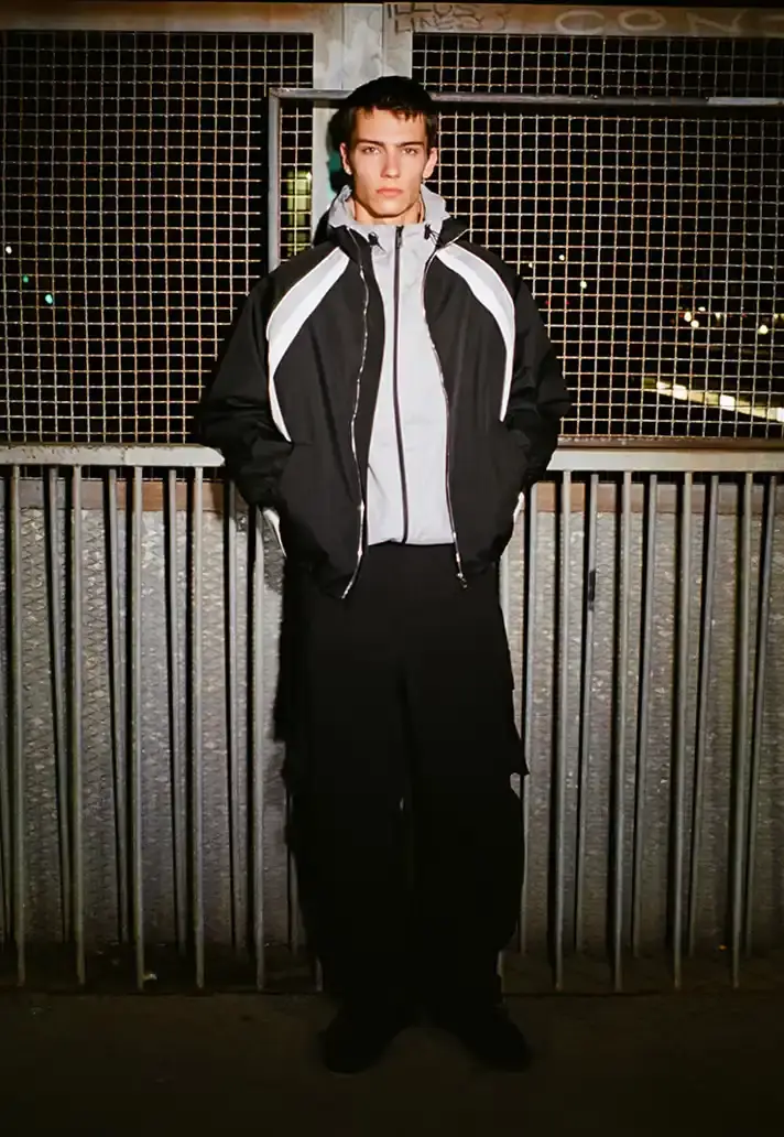 MSGM SS26 TAKES CUES FROM STREET CYCLING image about fashion designer Massimo Giorgetti's Spring/Summer 2026 collection for MSGM brand, inspired by cycling culture and featuring collaboration with Milan cyclists. (image 32 of 34)